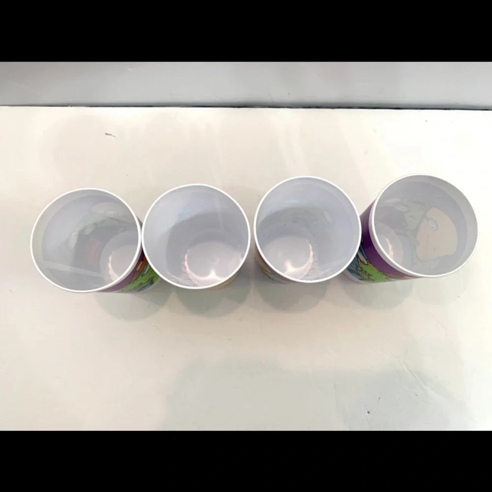 Vintage Coca Cola “The Collectibles” Cups Aliens Set of 4